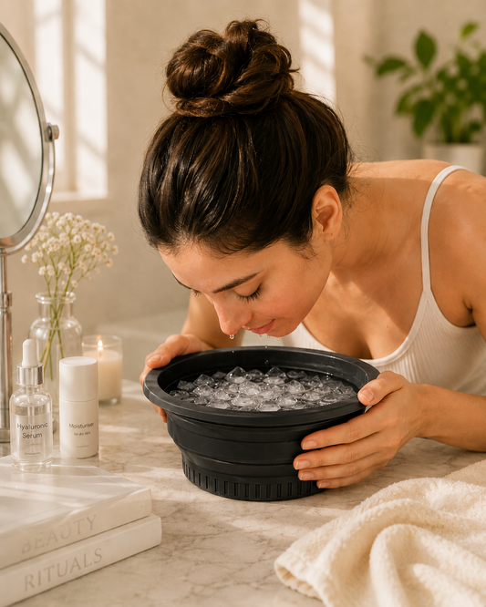 Silicone Ice Face Bowl