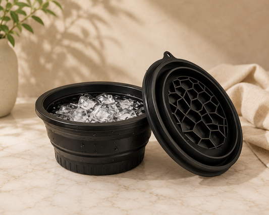 Silicone Ice Face Bowl