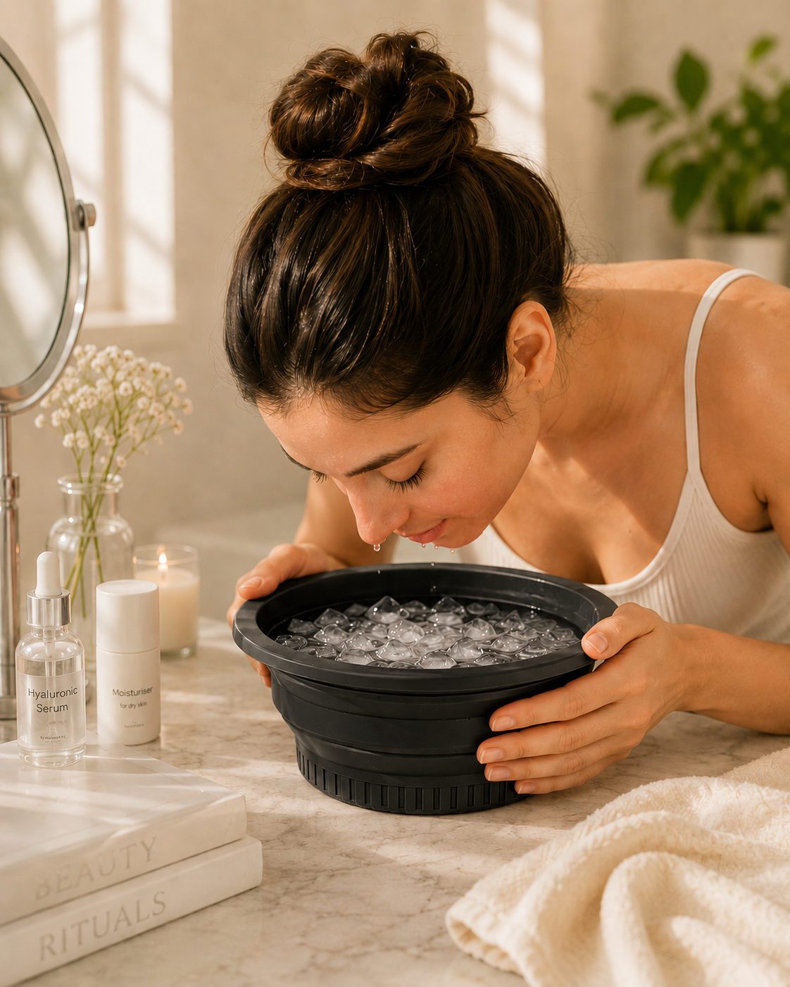 Silicone Ice Face Bowl