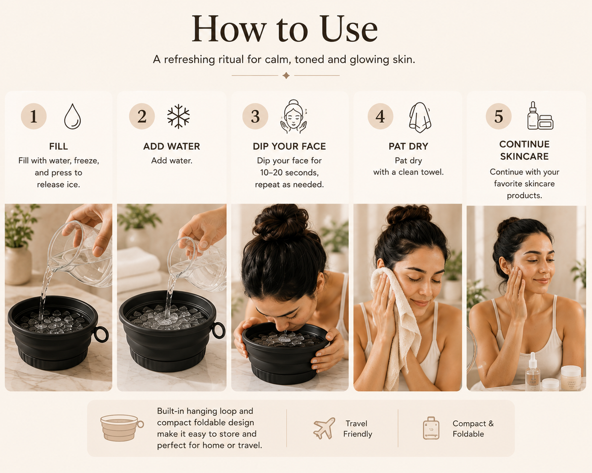 Silicone Ice Face Bowl